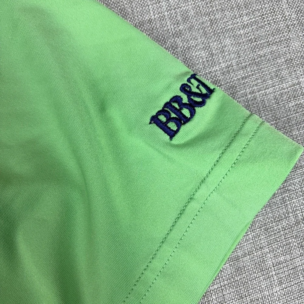 Peter Millar Polo Shirt Mens Large Green Summer Comfort Golf Short Sleeve